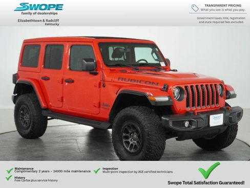 Used 2022 Jeep Wrangler Unlimited Rubicon w/ Xtreme Recon 35" Tire Package AWD/4WD image 1
