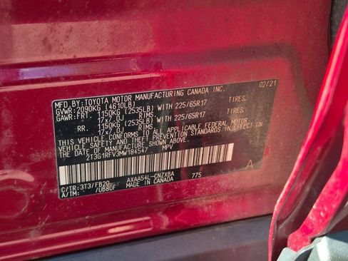 Used 2021 Toyota RAV4 LE AWD/4WD image 12