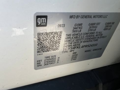 Used 2023 Cadillac Escalade Sport w/ LPO, ONYX Package image 22