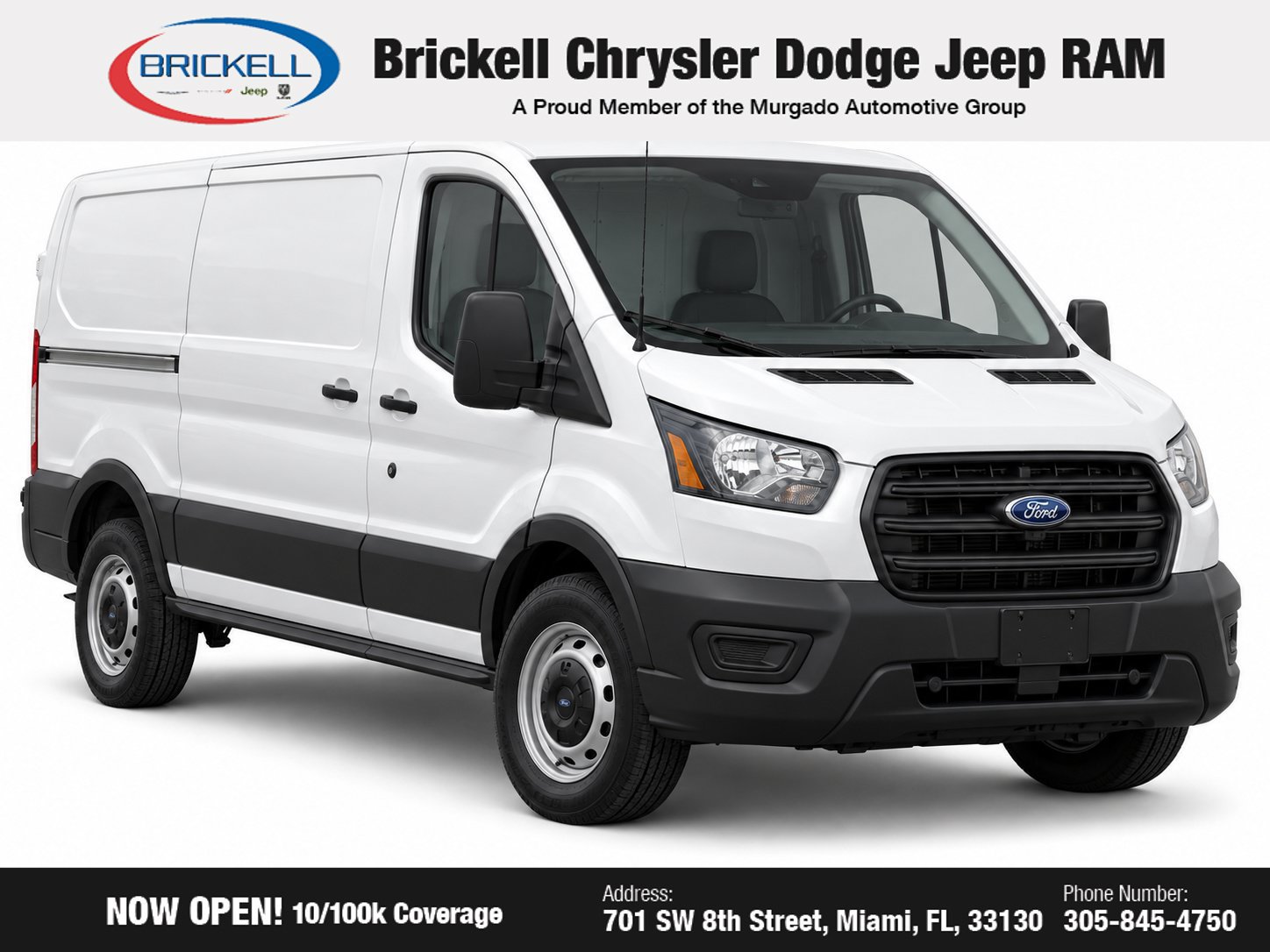 Used 2023 Ford Transit 250 Low Roof w/ Load Area Protection Package RWD image 2