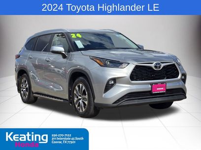 Used 2024 Toyota Highlander LE