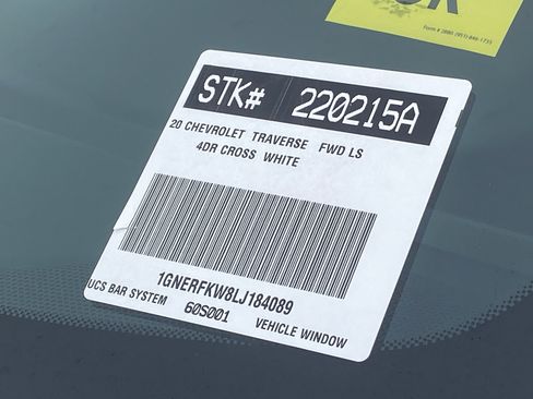 Used 2020 Chevrolet Traverse LS image 32