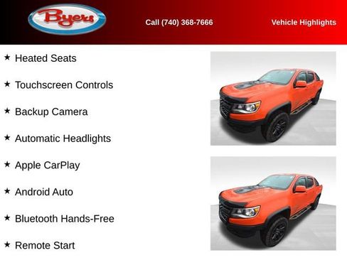 Used 2020 Chevrolet Colorado ZR2 w/ ZR2 Dusk Special Edition image 12