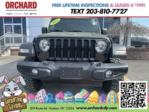 Used 2021 Jeep Wrangler Unlimited Sport AWD/4WD image 7