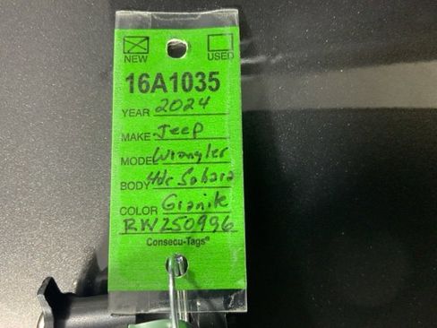 Used 2024 Jeep Wrangler Sahara w/ Technology Group image 48