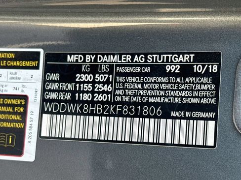 Used 2019 Mercedes-Benz C 63 AMG S image 30