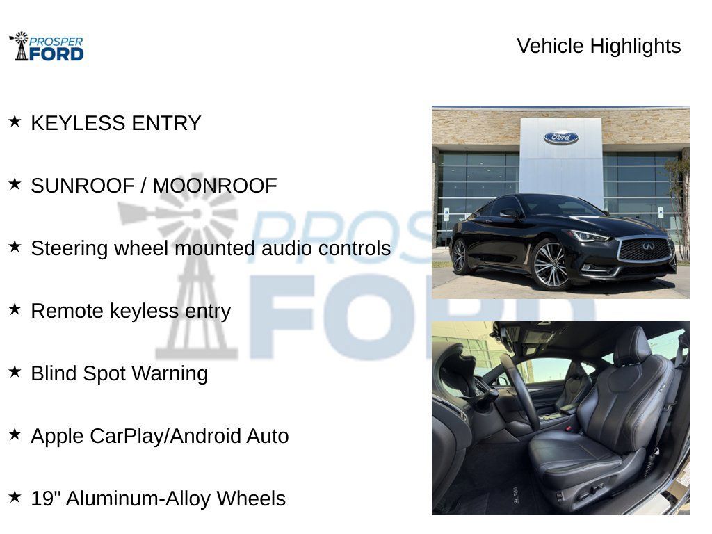 Used 2021 INFINITI Q60 3.0t Luxe w/ Cargo Package RWD image 5