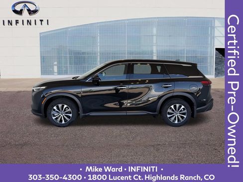 Certified 2025 INFINITI QX60 Pure w/ Cargo Package AWD/4WD image 3
