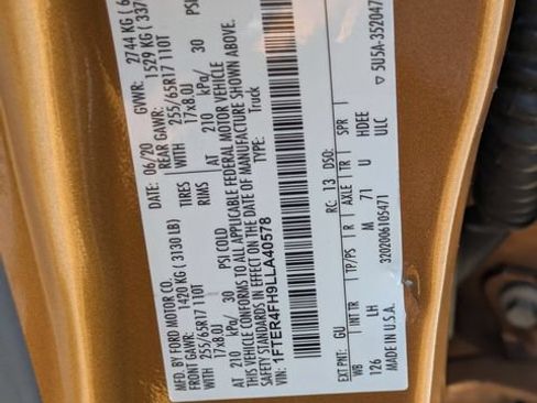 Used 2020 Ford Ranger XLT w/ Equipment Group 301A Mid AWD/4WD image 25