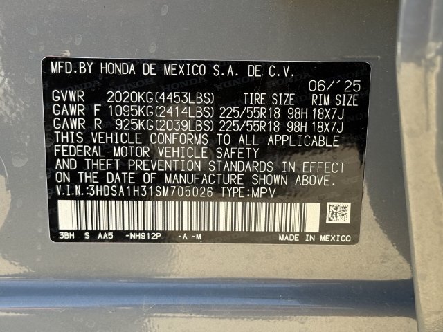 Certified 2025 Acura ADX FWD image 31