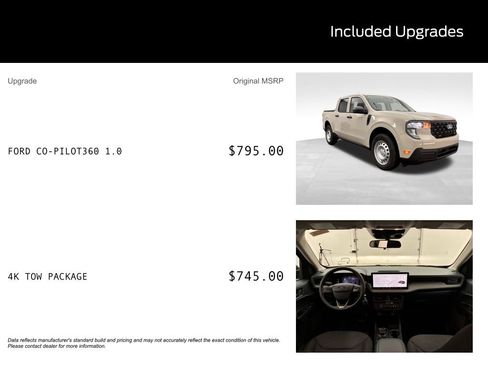 New 2025 Ford Maverick XL w/ 4K Tow Package image 3