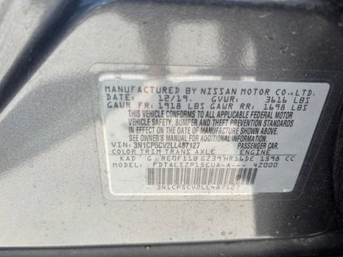Used 2020 Nissan Kicks SV w/ Exterior Package FWD image 9