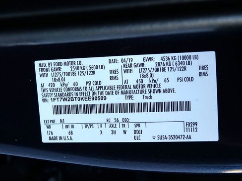 Used 2019 Ford F250 Lariat w/ FX4 Off-Road Package image 53