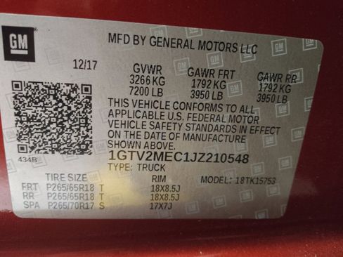 Used 2018 GMC Sierra 1500 SLE w/ SLE Value Package image 33