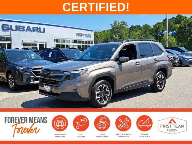 Certified 2025 Subaru Forester Premium w/ Convenience Package #1 AWD/4WD image 1