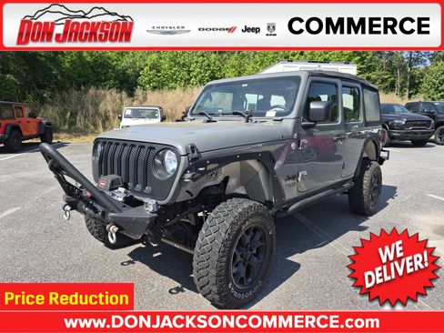 Used 2021 Jeep Wrangler Unlimited Sport AWD/4WD image 1
