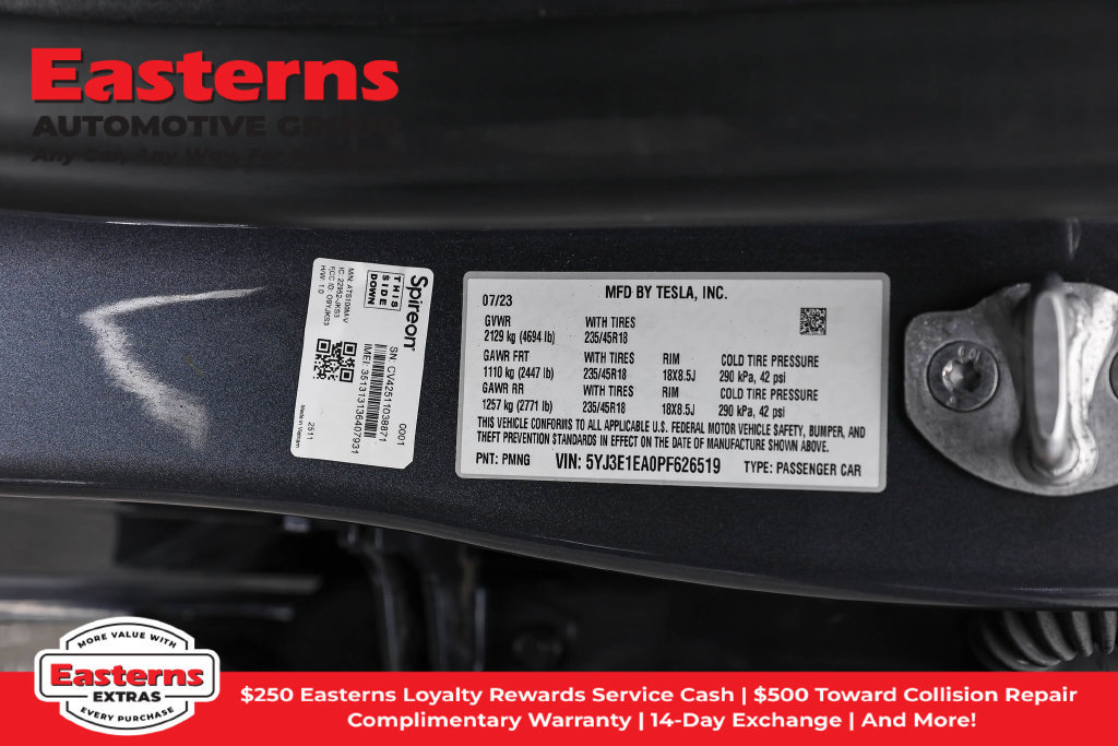 Used 2023 Tesla Model 3 Standard Range RWD image 30