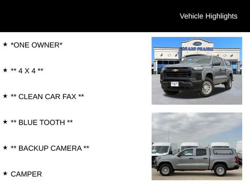 Used 2023 Chevrolet Colorado W/T w/ WT Convenience Package II image 4