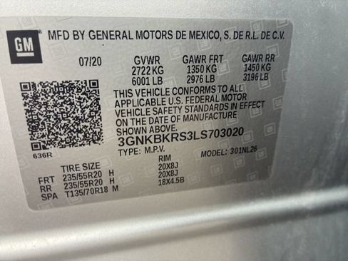 Used 2020 Chevrolet Blazer RS AWD/4WD image 14