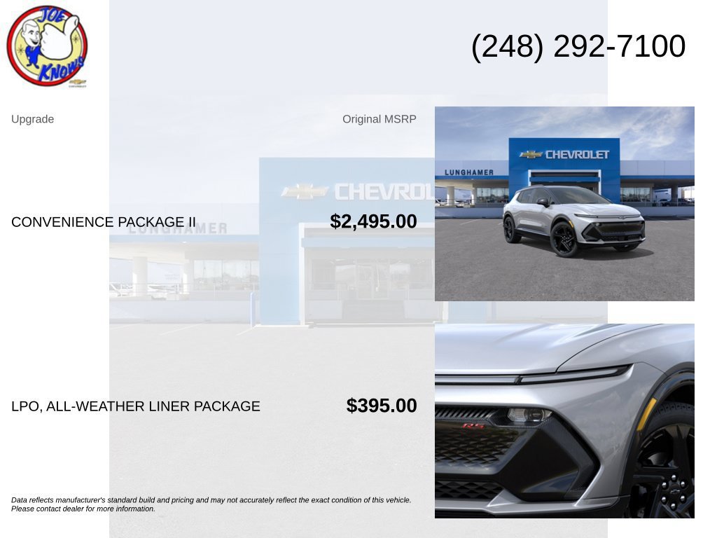 New 2026 Chevrolet Equinox EV RS w/ Convenience Package II FWD image 5
