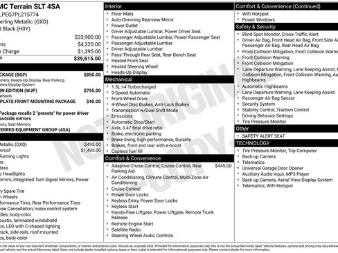 Certified 2023 GMC Terrain SLT w/ Tech Package image 15