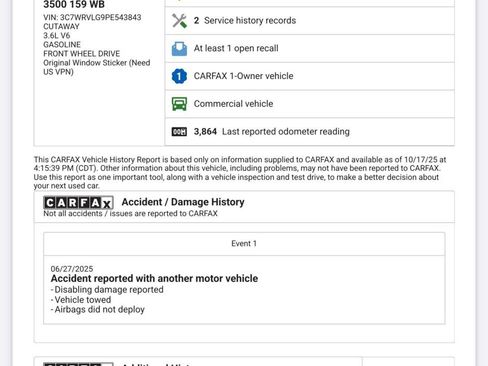 Used 2023 RAM ProMaster 3500 w/ Convenience Group image 49