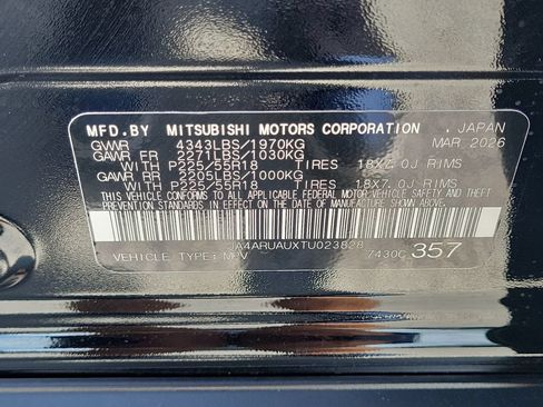 New 2026 Mitsubishi Outlander Sport SE AWD/4WD image 26
