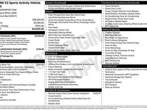 Certified 2023 BMW X3 xDrive30i w/ Premium Package image 21