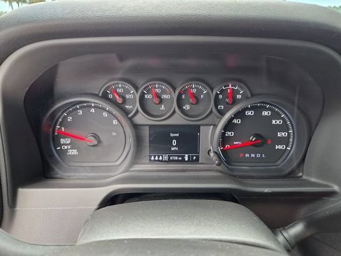 Used 2025 Chevrolet Silverado 1500 Custom w/ Turbomax Blackout Package AWD/4WD image 32