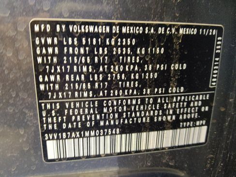 Used 2021 Volkswagen Tiguan S FWD image 33