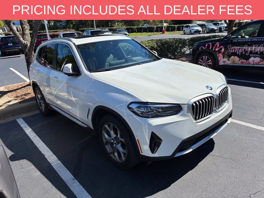 Used 2023 BMW X3 xDrive30i w/ Premium Package AWD/4WD image 1