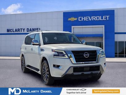 Used 2023 Nissan Armada Platinum w/ Captain's Chairs Package