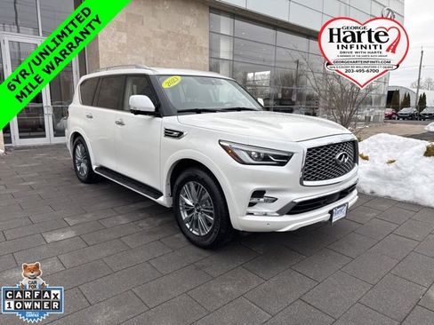 Certified 2023 INFINITI QX80 Luxe w/ Cargo Package AWD/4WD image 1