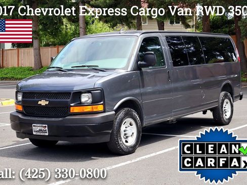 Used 2017 Chevrolet Express 3500 Extended RWD image 1