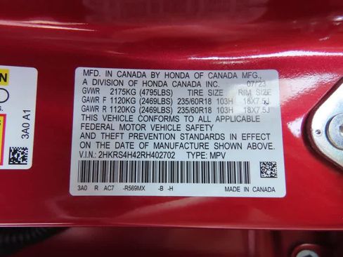 Certified 2024 Honda CR-V EX image 28