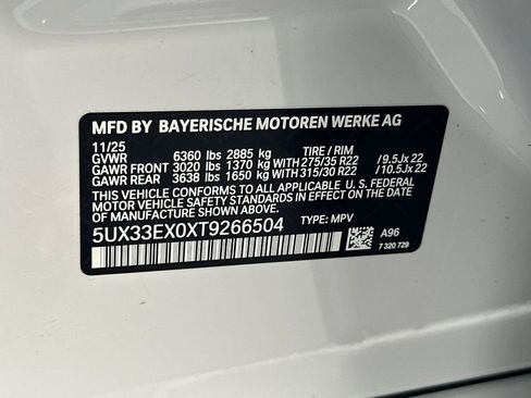 New 2026 BMW X6 xDrive40i image 35