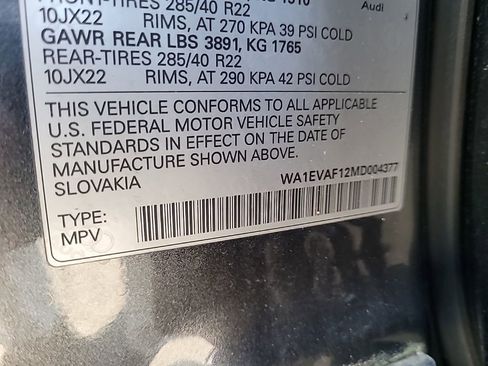 Used 2021 Audi Q8 Premium Plus w/ Premium Plus Package image 26