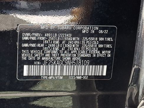 Used 2022 Subaru Forester Sport w/ Popular Package #3 AWD/4WD image 28