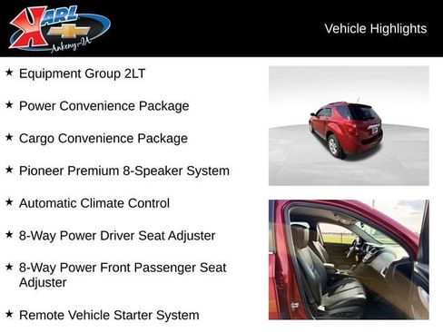 Used 2015 Chevrolet Equinox LT w/ Power Convenience Package FWD image 2