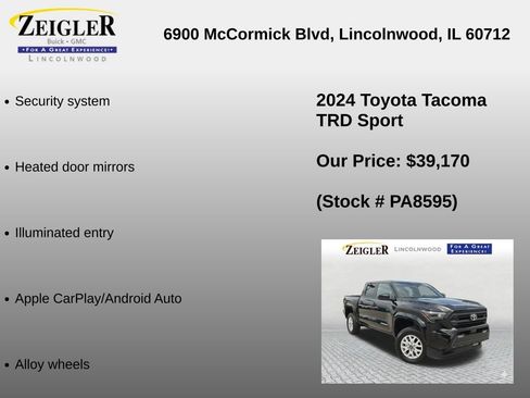 Used 2024 Toyota Tacoma SR5 AWD/4WD image 12