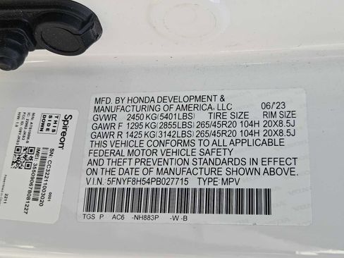 Certified 2023 Honda Passport EX-L image 33