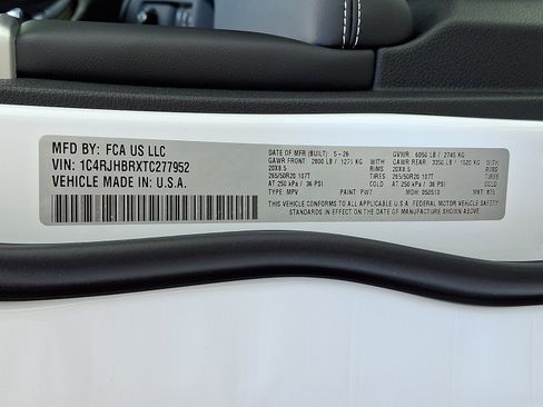 New 2026 Jeep Grand Cherokee Limited AWD/4WD image 18