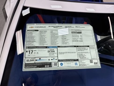 New 2027 Chevrolet Corvette Grand Sport w/ Grand Sport Launch Edition RWD image 36