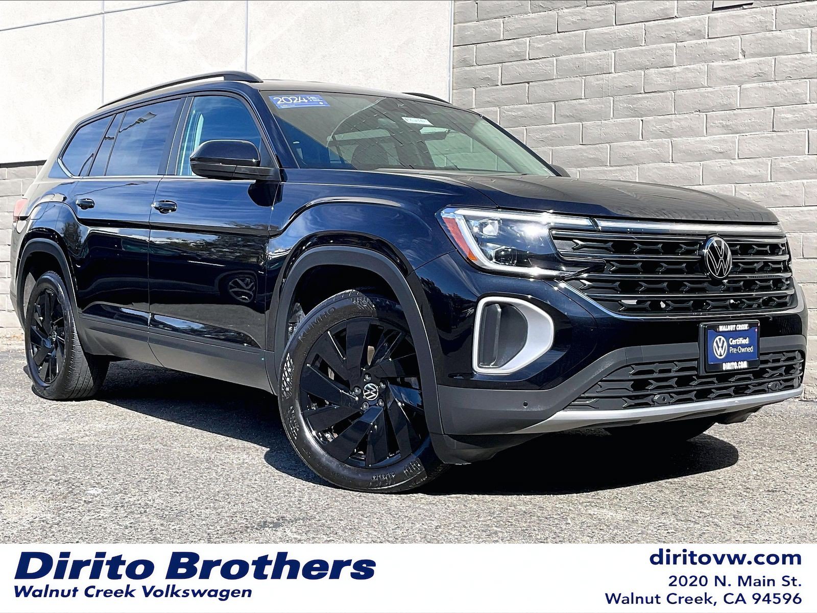 Certified 2024 Volkswagen Atlas SE FWD image 1