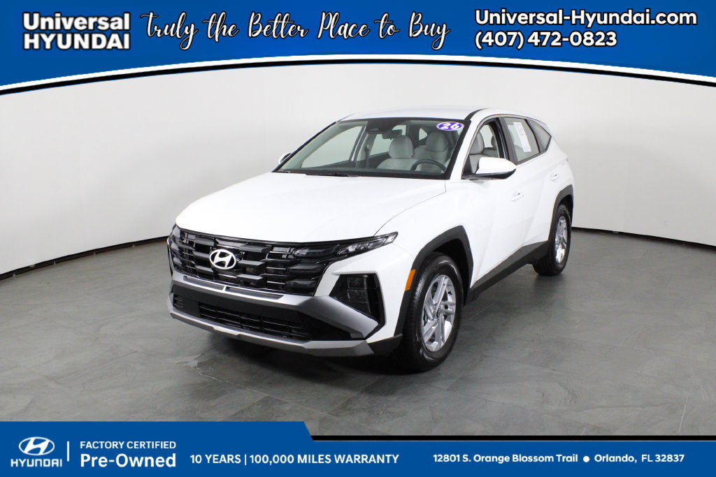 Certified 2026 Hyundai Tucson SE FWD 360° Tour