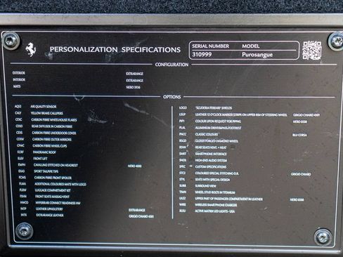 Certified 2024 Ferrari Purosangue AWD/4WD image 68