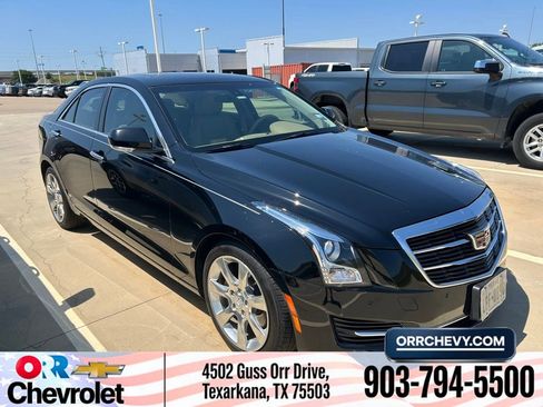 Used 2015 Cadillac ATS Luxury w/ Sun And Sound Package RWD image 1