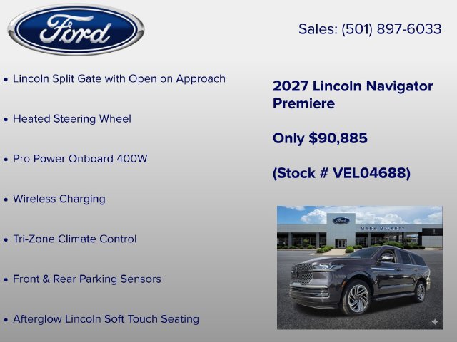 New 2027 Lincoln Navigator Premiere AWD/4WD image 12