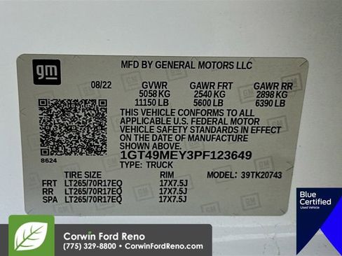 Used 2023 GMC Sierra 2500 SLE w/ X31 Off-Road Package image 34