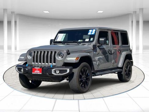 Used 2023 Jeep Wrangler Unlimited Sahara w/ Cold Weather Group image 1